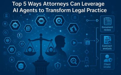 Top 5 Ways Attorneys Can Leverage AI Agents to Transform Legal Practice